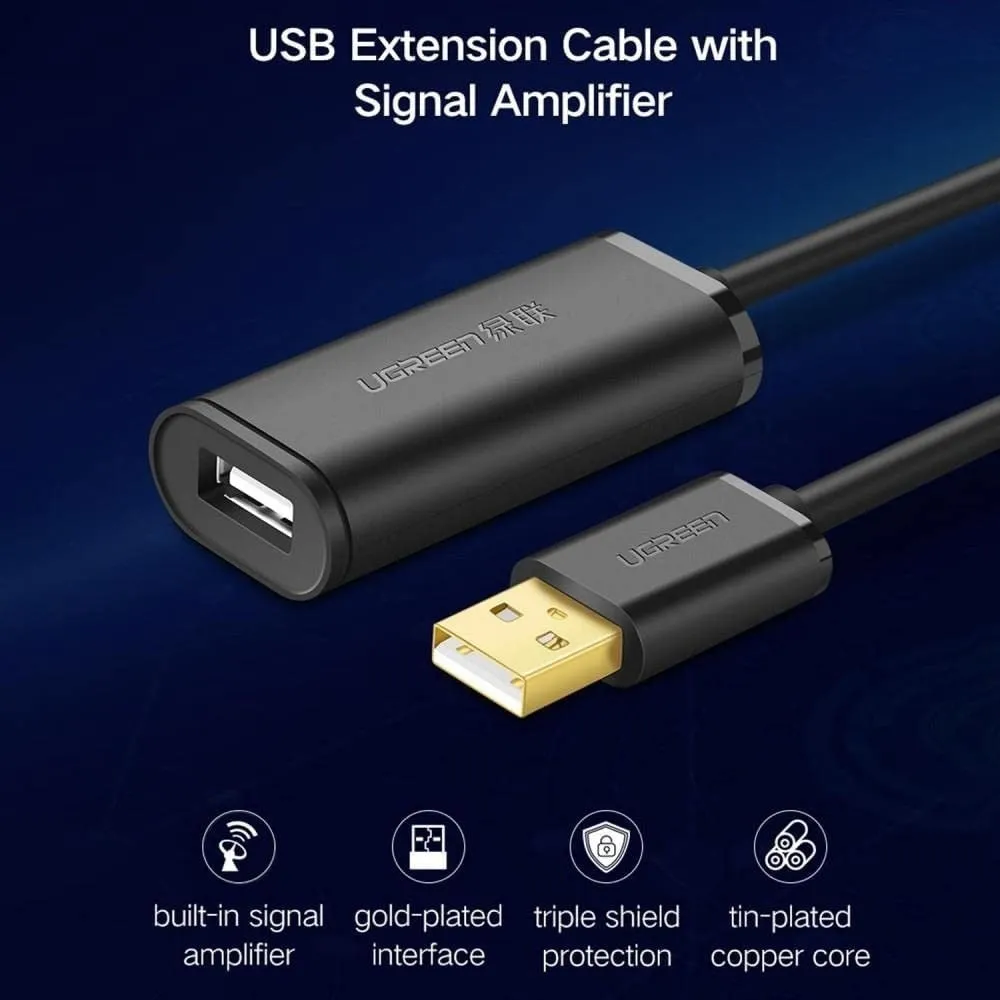 10321 USB 2.0 Active Extension Cable with Chipset | 10M