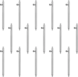 15Pcs 20mm Quick Release Spring Bars, Stainless Steel Watch Pins Replacement Strap Link Pins for Quick Release Watch Bands(20mm)