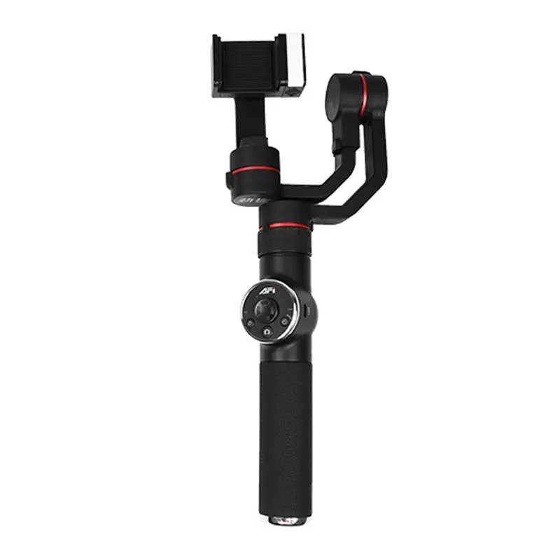 3-Axis Gimbal Stabilizer | Tripod Mount & Fill Light | Smartphone Compatibility | Black