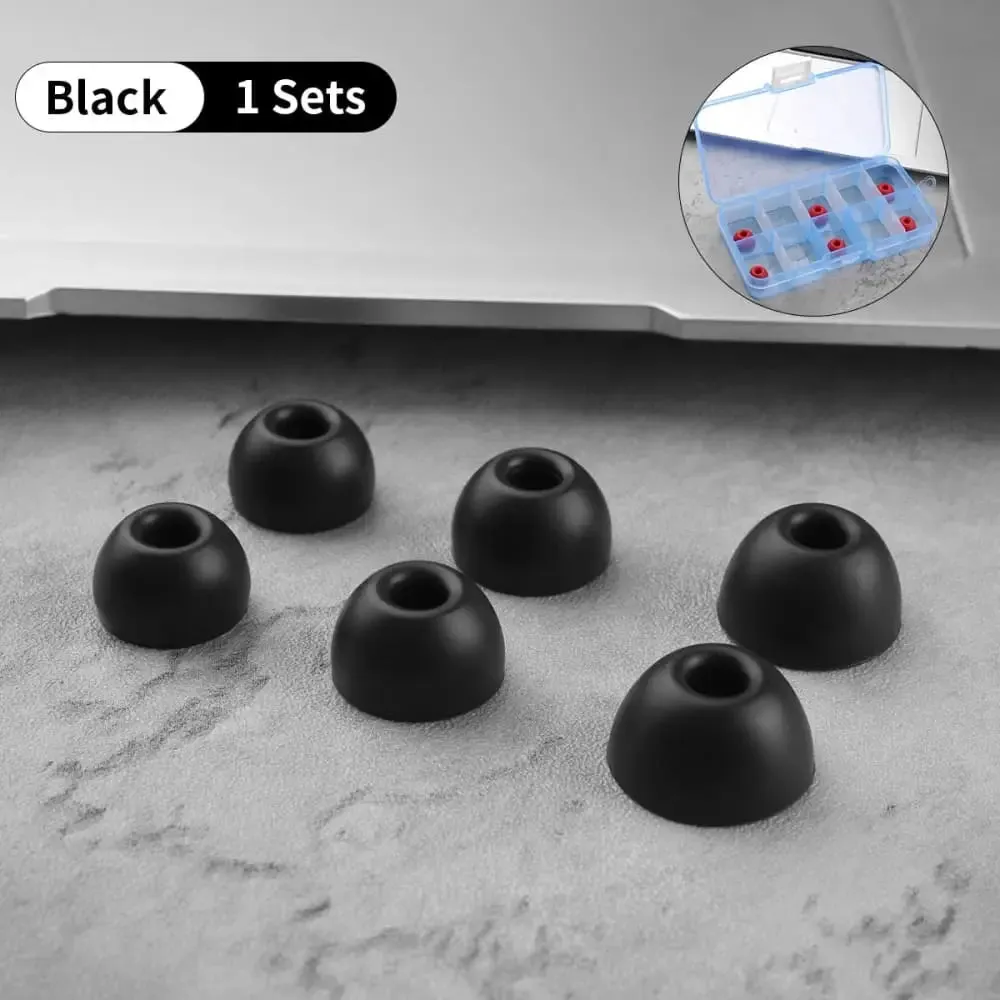 6 Pcs Anti-slip Silicone Ear Tips for Beats Fit Pro Wireless Headphones