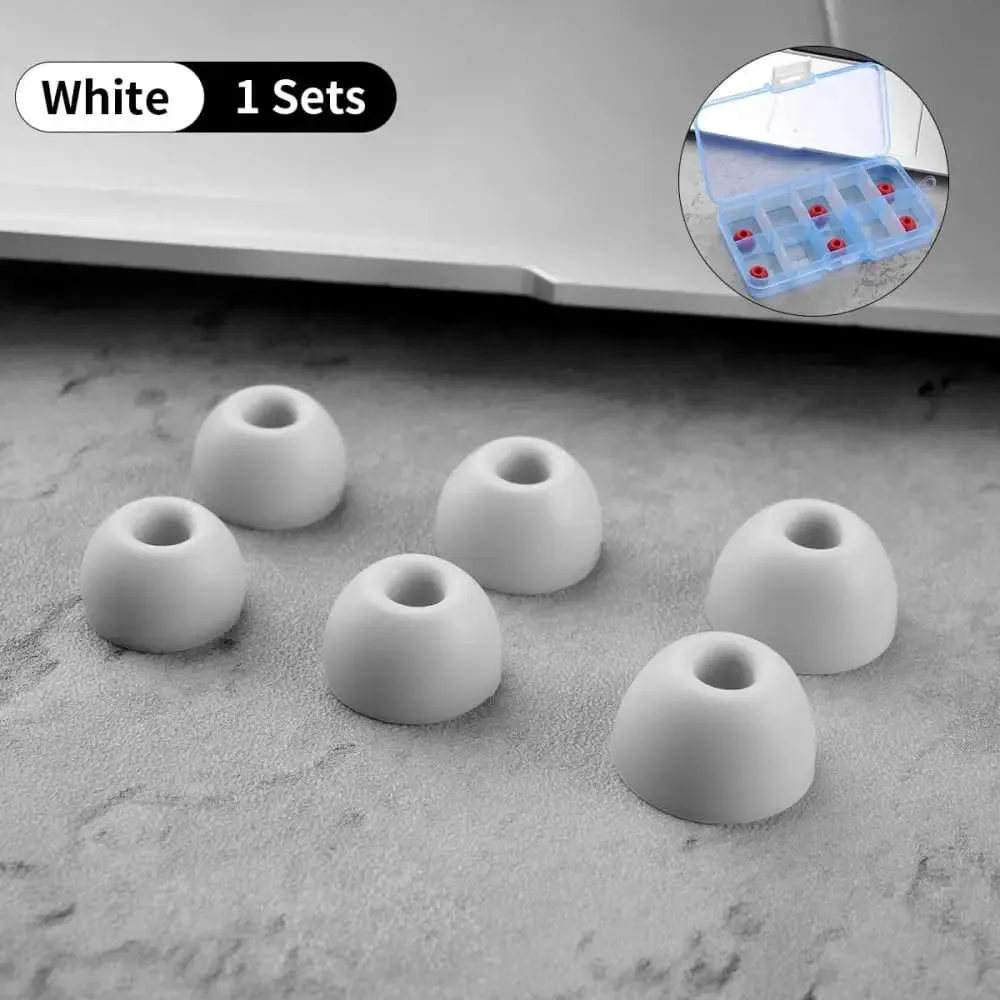6 Pcs Anti-slip Silicone Ear Tips for Beats Fit Pro Wireless Headphones