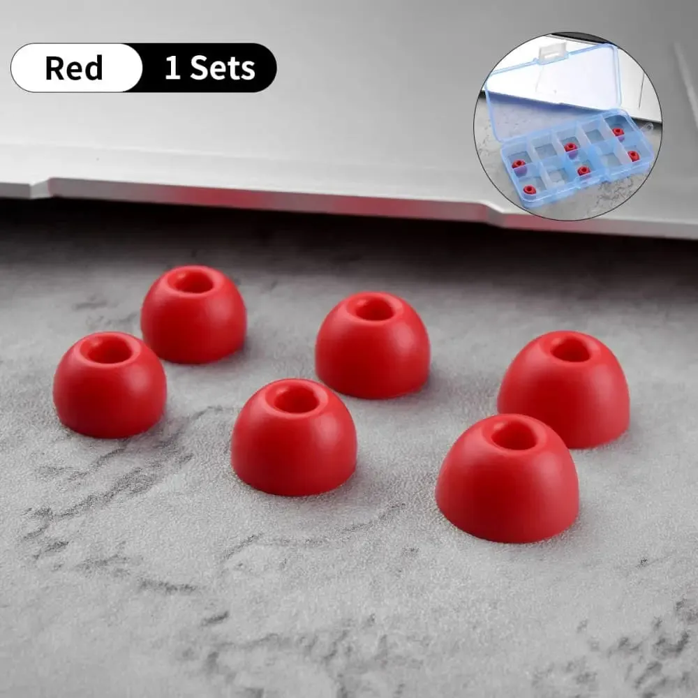 6 Pcs Anti-slip Silicone Ear Tips for Beats Fit Pro Wireless Headphones