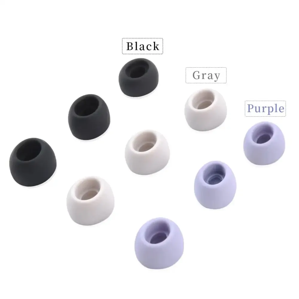 6pcs Anti-slip Silicone Ear Tips for Realme Air Buds 2 Earphone