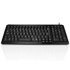 Accuratus K103A 15KV - USB & PS2 Compact Scissor Keyboard with 15KV ESD Air Discharge