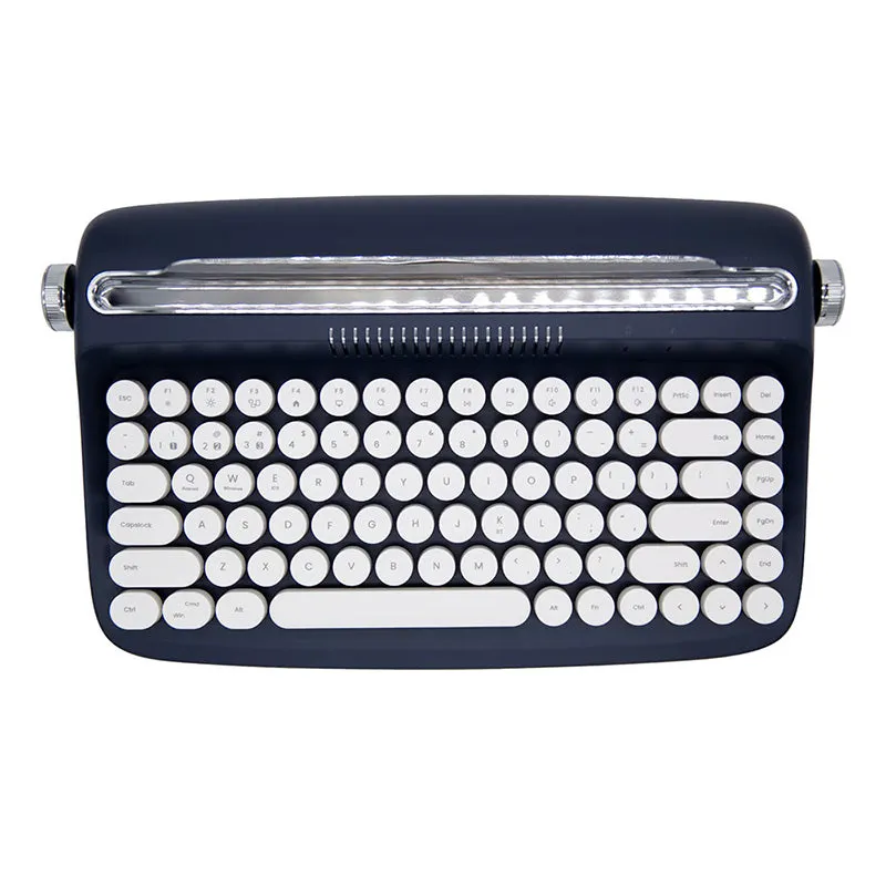 ACGAM ACTTO B303 Typewriter Retro Bluetooth Membrane Keyboard