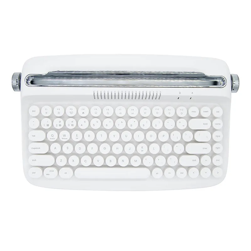 ACGAM ACTTO B303 Typewriter Retro Bluetooth Membrane Keyboard