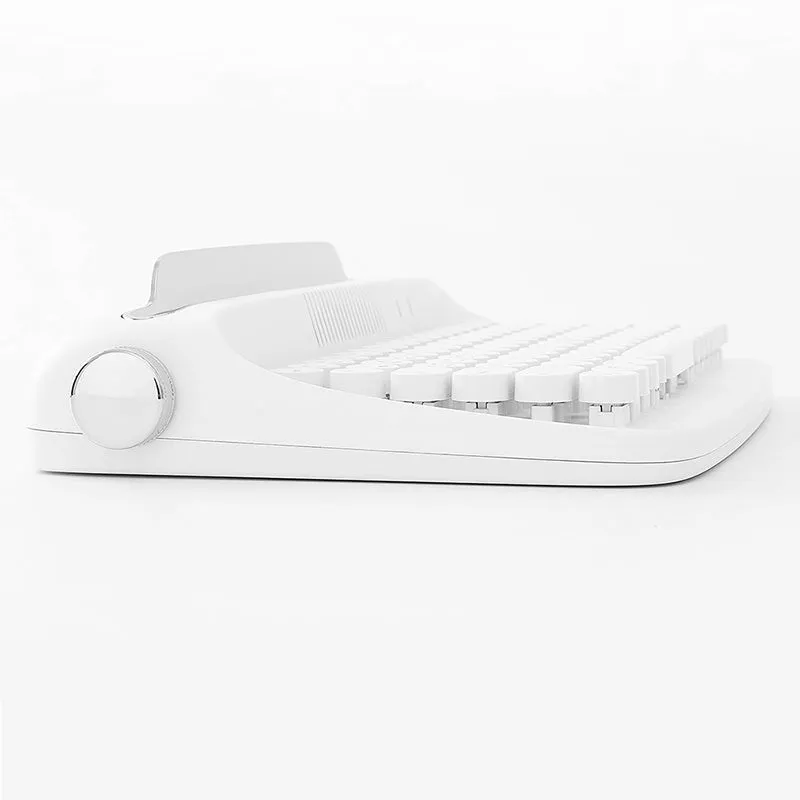 ACGAM ACTTO B303 Typewriter Retro Bluetooth Membrane Keyboard