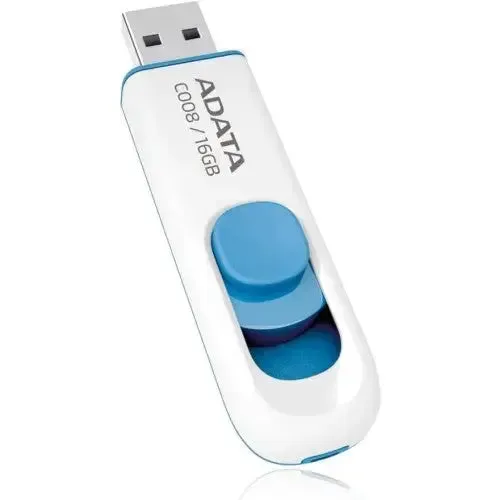 ADATA 16GB Retractable USB Flash Drive - Capless Design