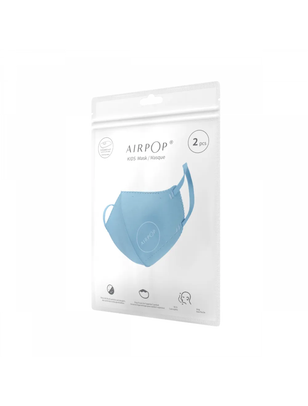 Airpop Kids NV (2pcs) Blue