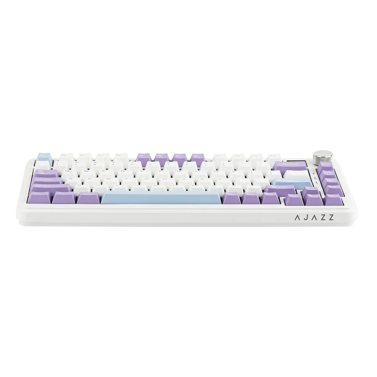 Ajazz AK820 MAX Purple-White-Blue Magneti c keyboard RGB With Screen Wired&Wireless(Magnetic switch)