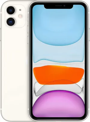 Apple iPhone 11, 64GB, White, Unlocked