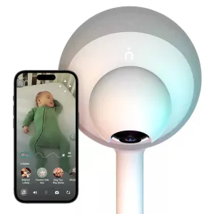 Aura Smart Video Baby Monitor - White
