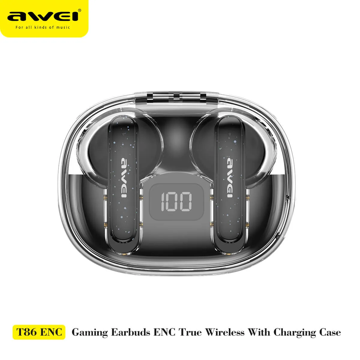 AWEI T86 ENC True Wireless Earbuds