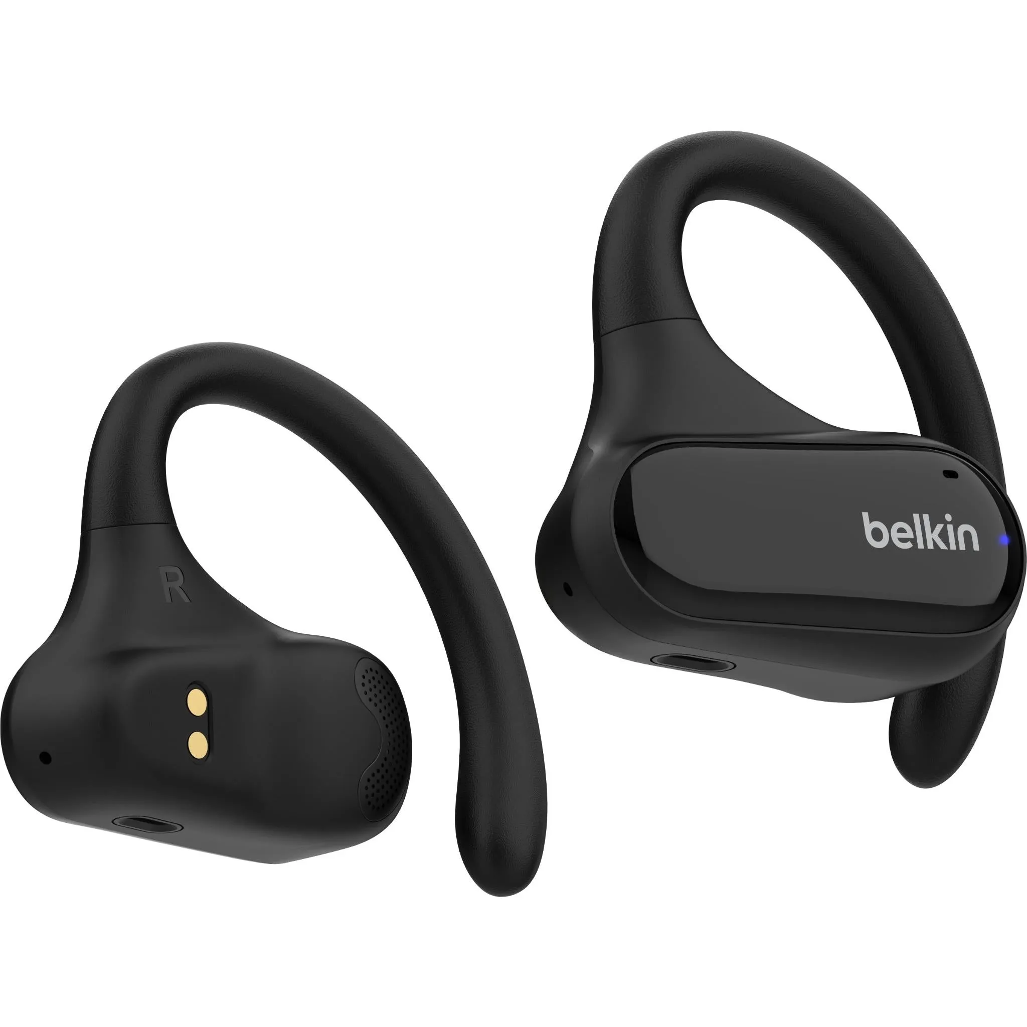 Belkin SoundForm ClearFit Open Ear True Wireless Headphones (Black)