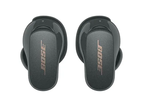Bose QuietComfort Earbuds II, Wireless, Bluetooth, Proprietary Active Noise Cancelling Technology In-Ear Headphones with Personalized Noise Cancellation & Sound, Triple Black