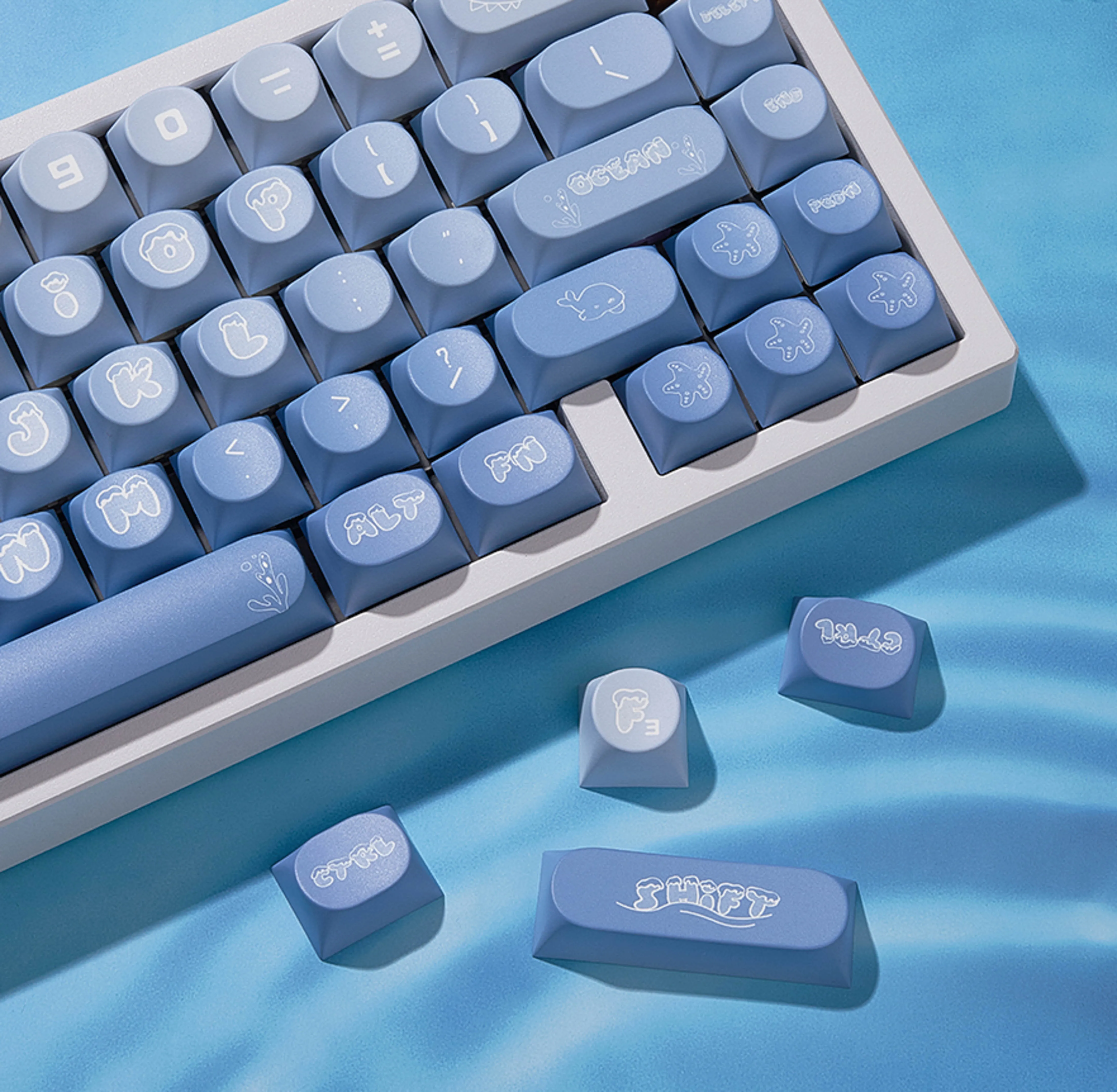 Chilkey Ocean Party Custom Keycaps