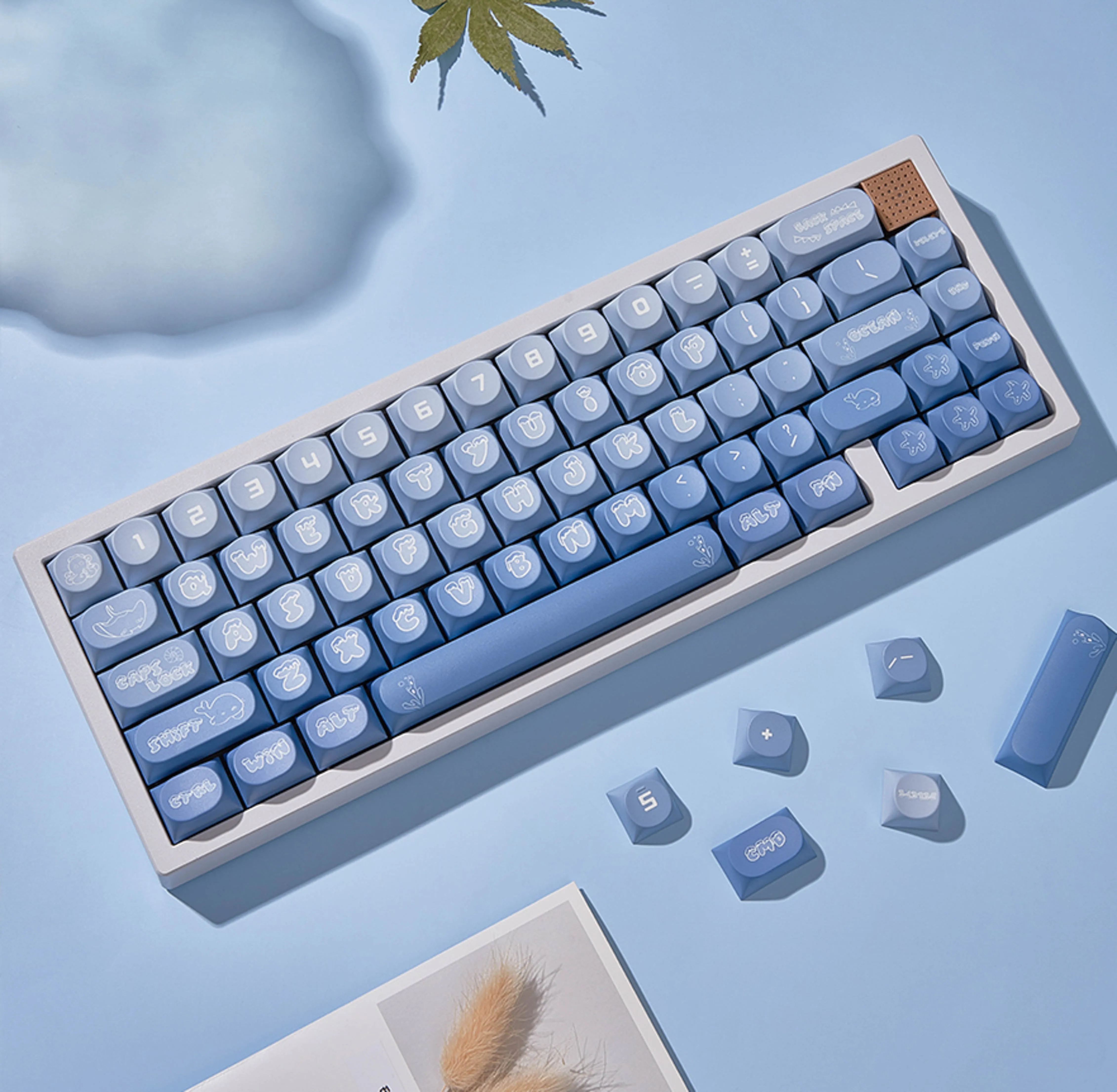 Chilkey Ocean Party Custom Keycaps