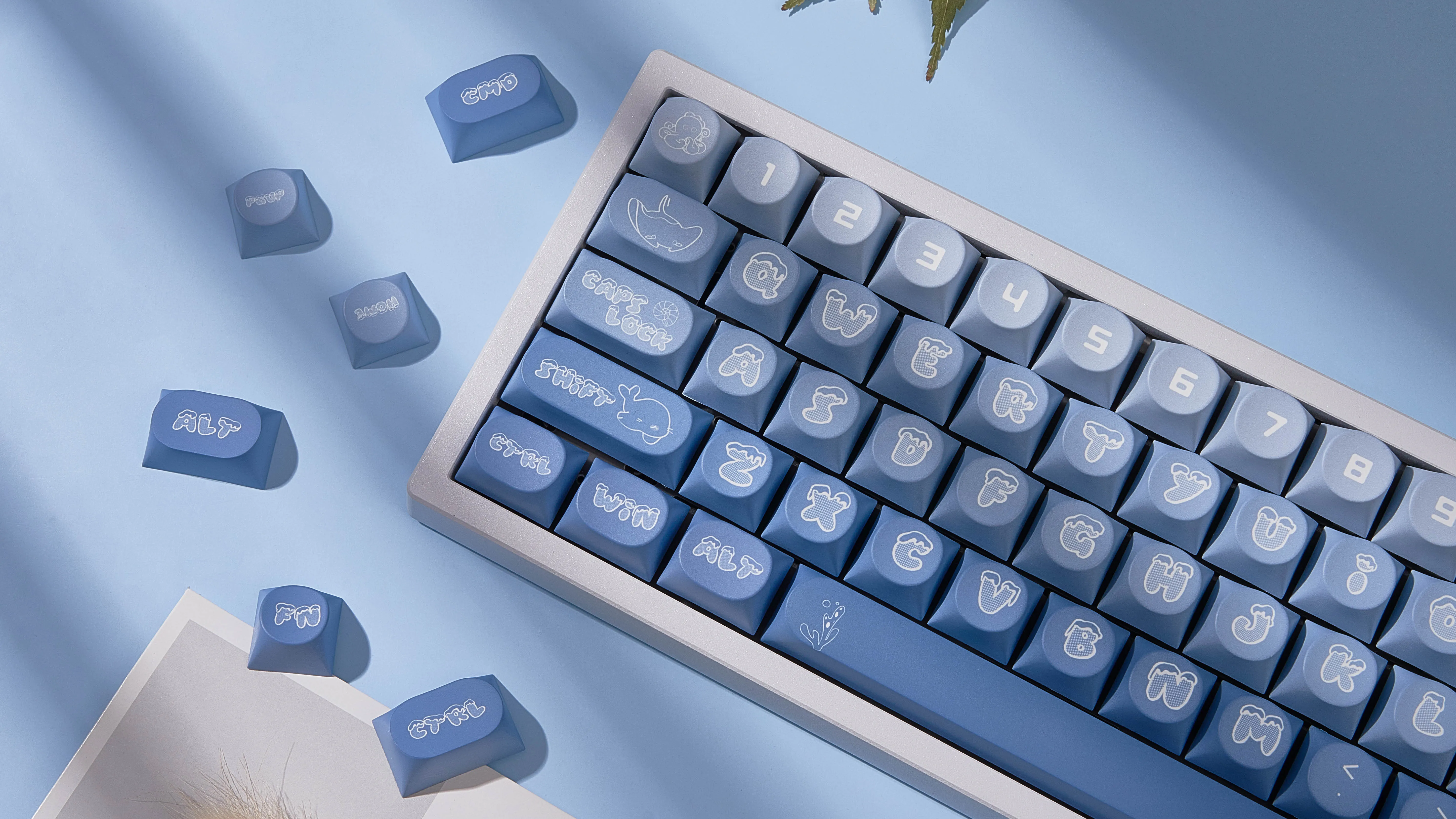 Chilkey Ocean Party Custom Keycaps