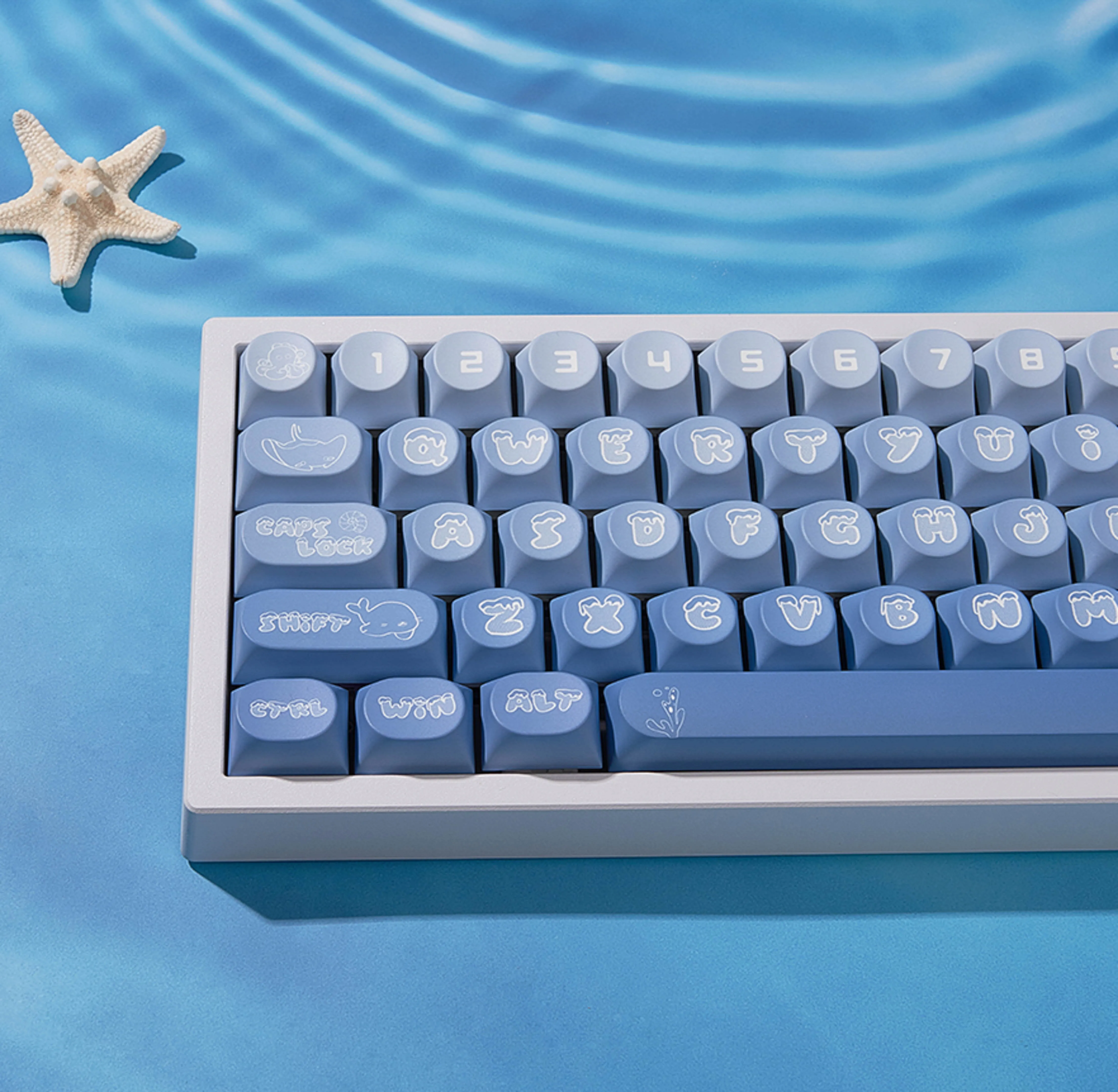Chilkey Ocean Party Custom Keycaps