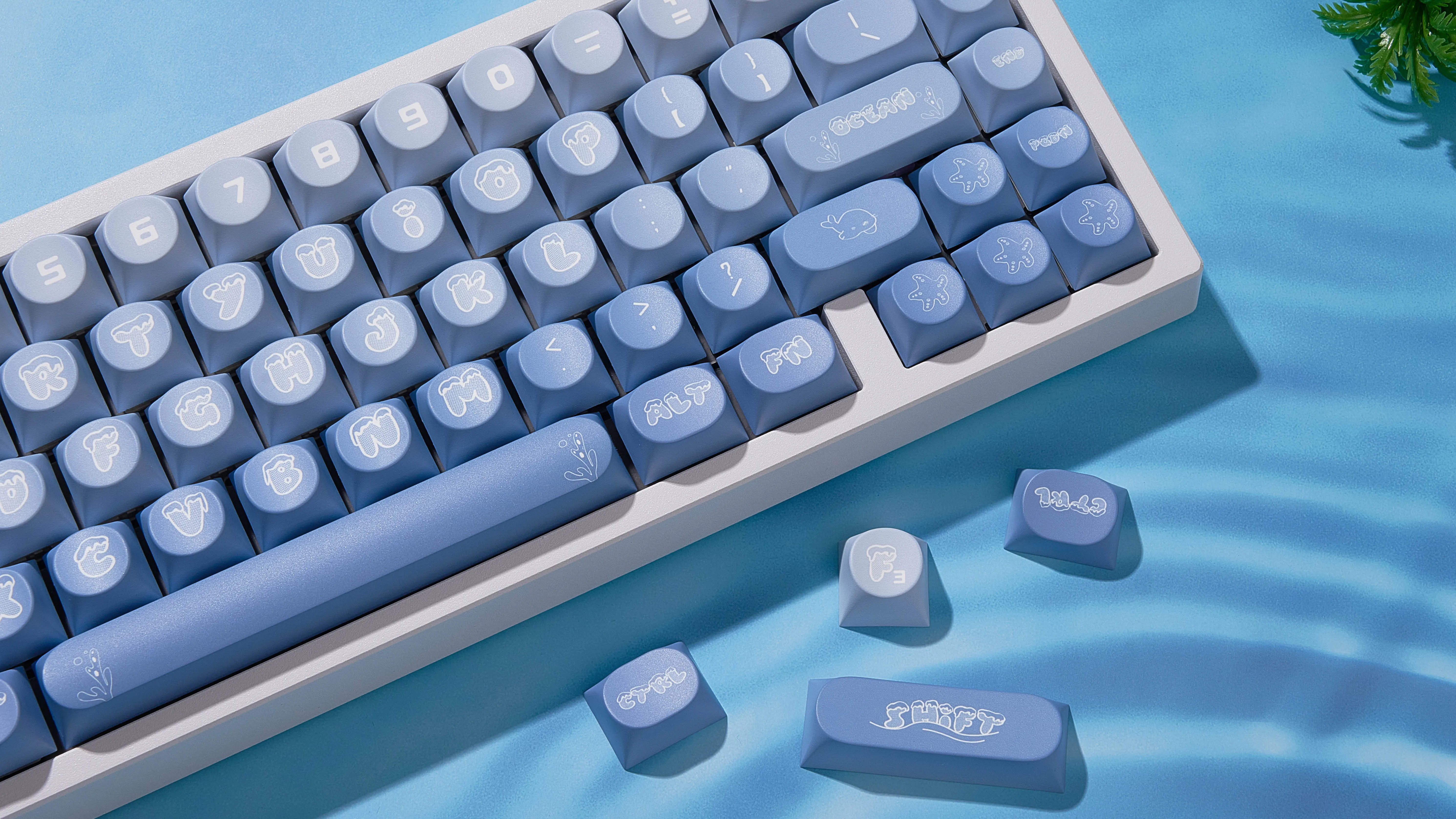 Chilkey Ocean Party Custom Keycaps