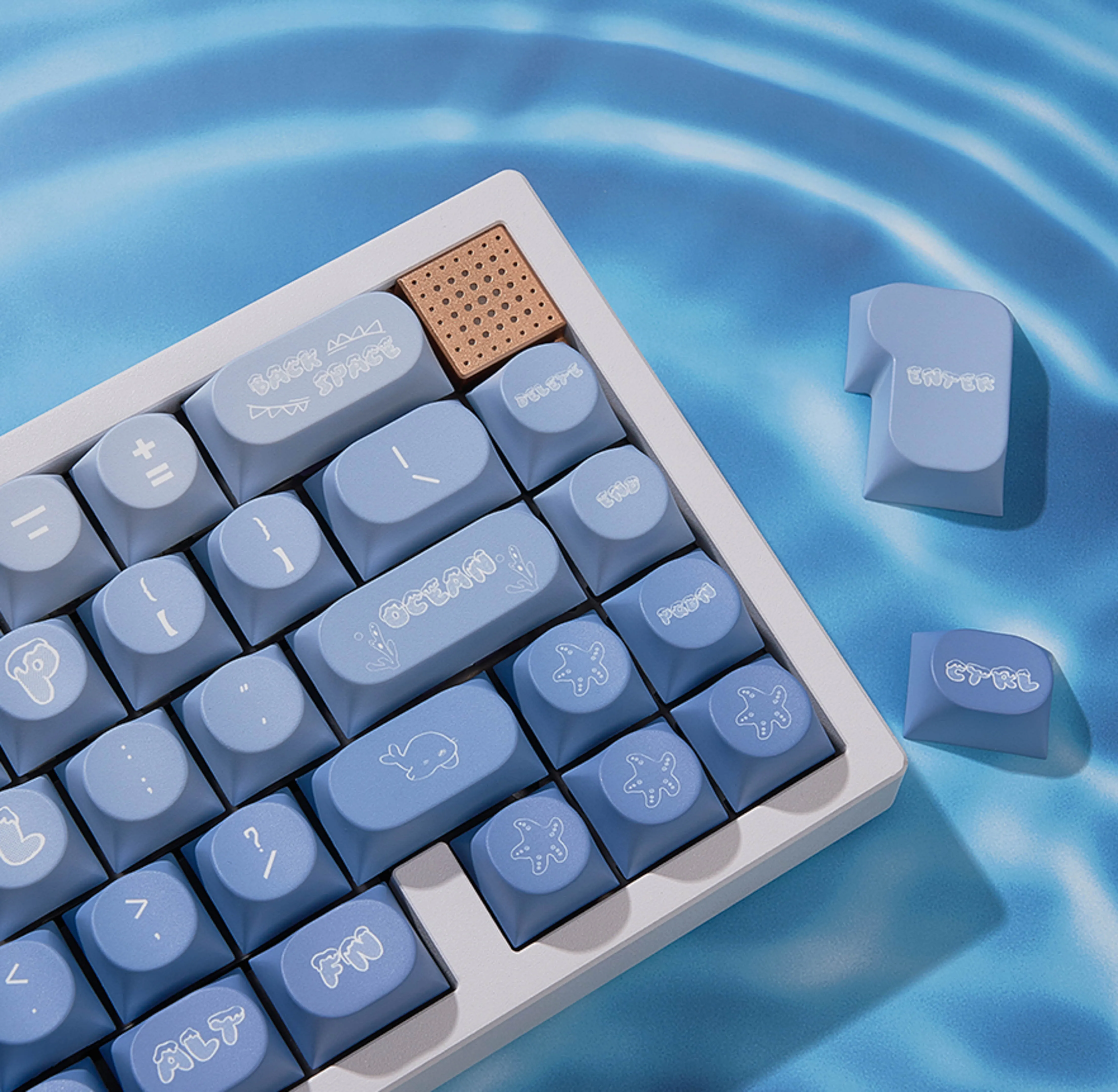 Chilkey Ocean Party Custom Keycaps