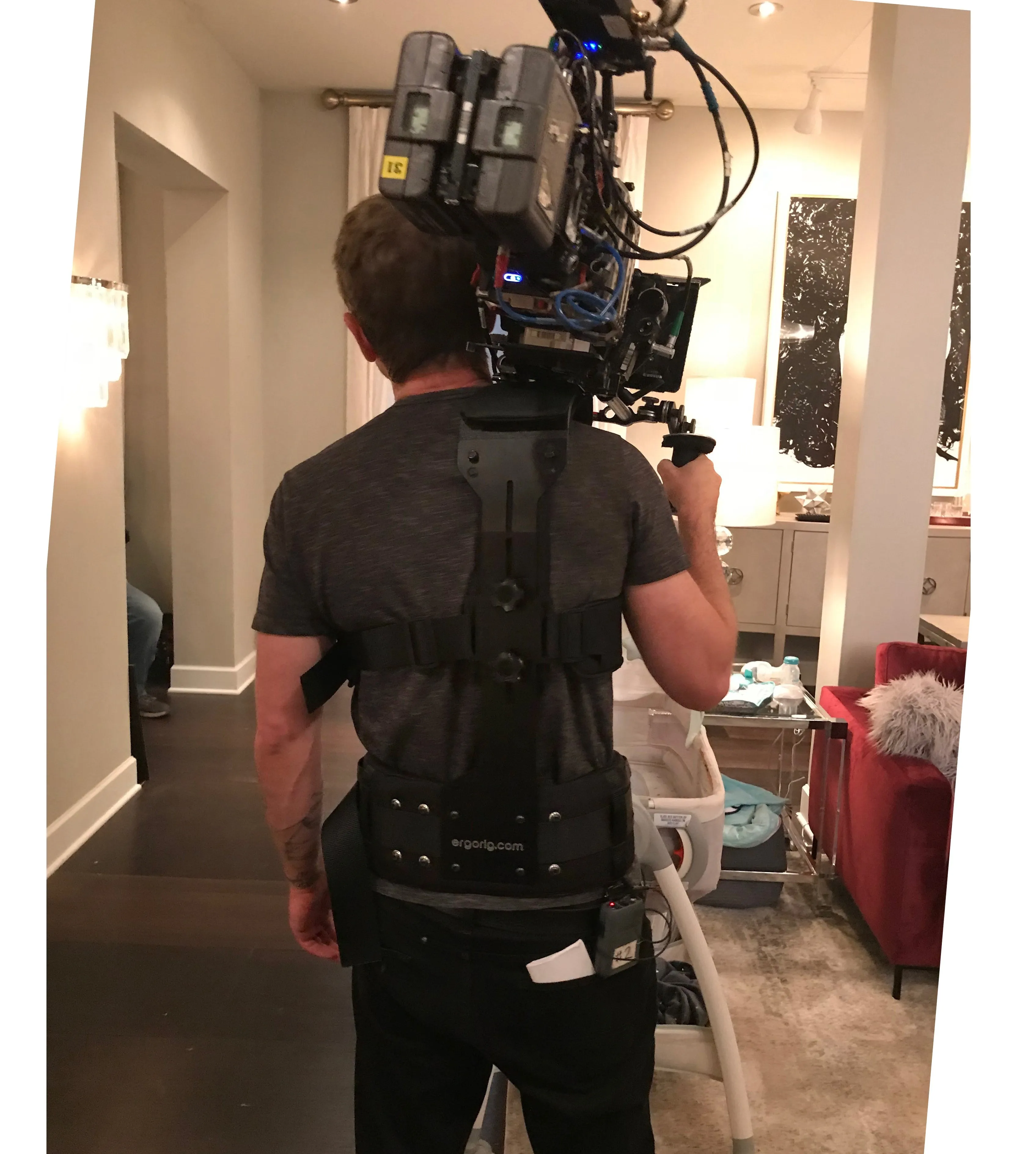 Cinema Devices Ergorig Lightweight Body Mounted Harness - Short Size