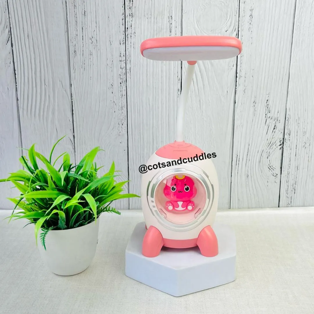 Cute Rocket Shape 2-in-1 LED Table Desk Flexible LED Lamp