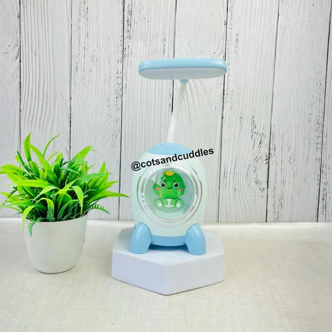 Cute Rocket Shape 2-in-1 LED Table Desk Flexible LED Lamp