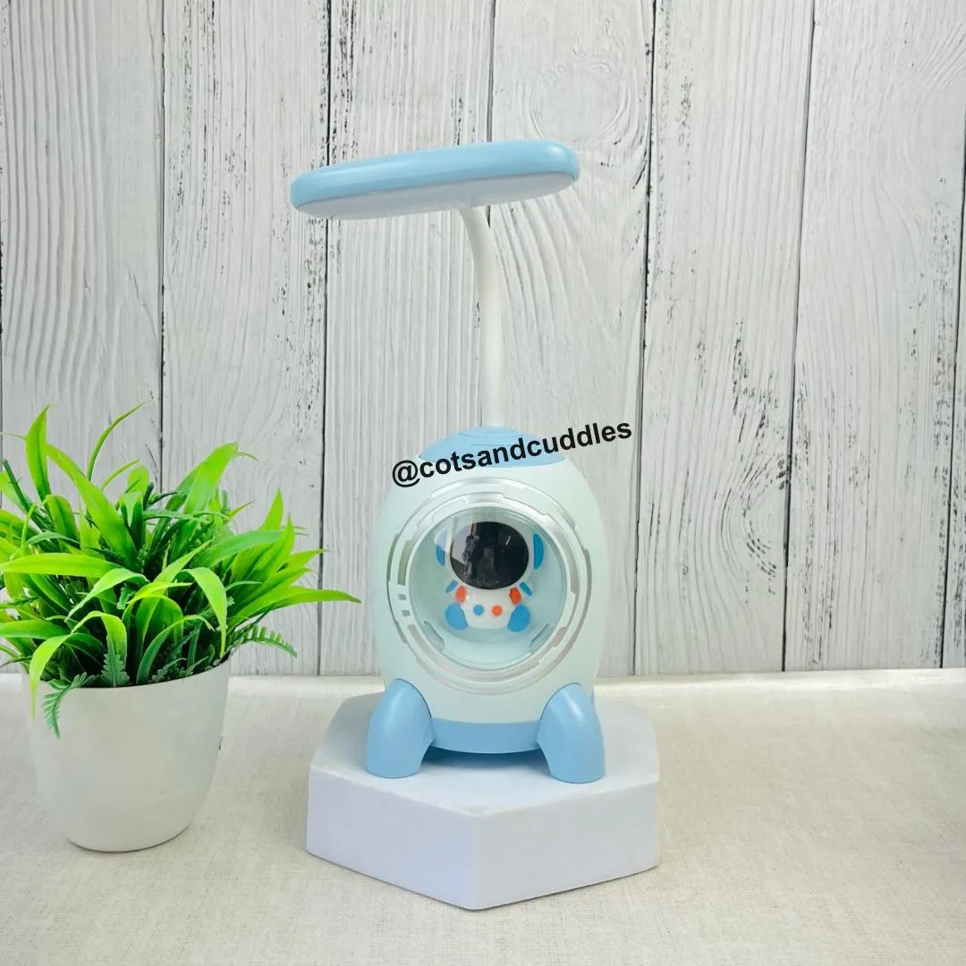 Cute Rocket Shape 2-in-1 LED Table Desk Flexible LED Lamp