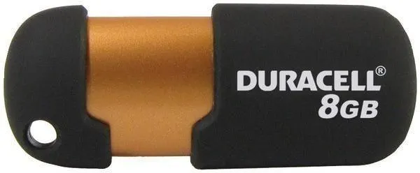 DURACELL DU-ZP-08G-CA-N3-R Capless USB 2.0 Flash Drive (8GB)