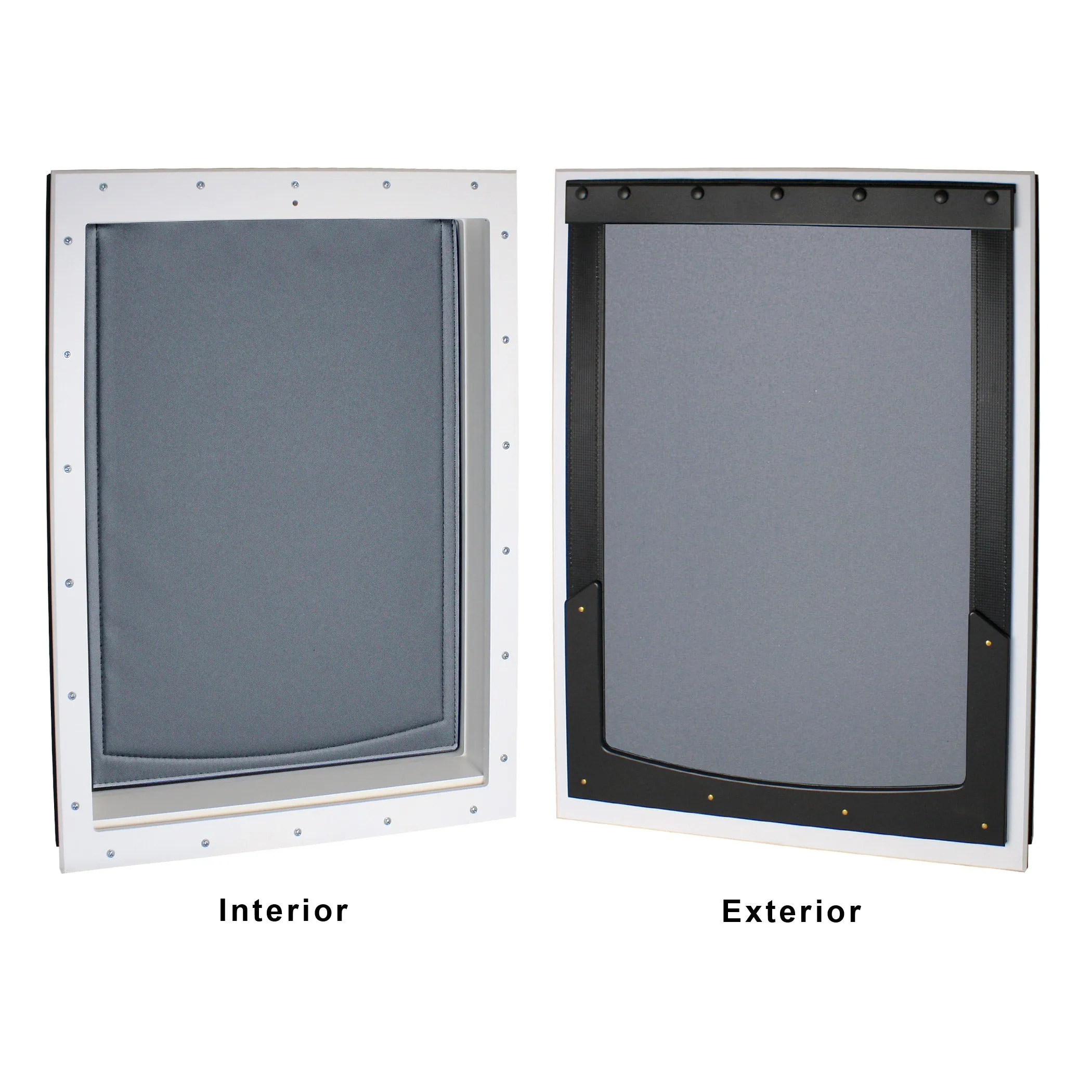 Energy Efficient Pet Door with Magnetic Flap