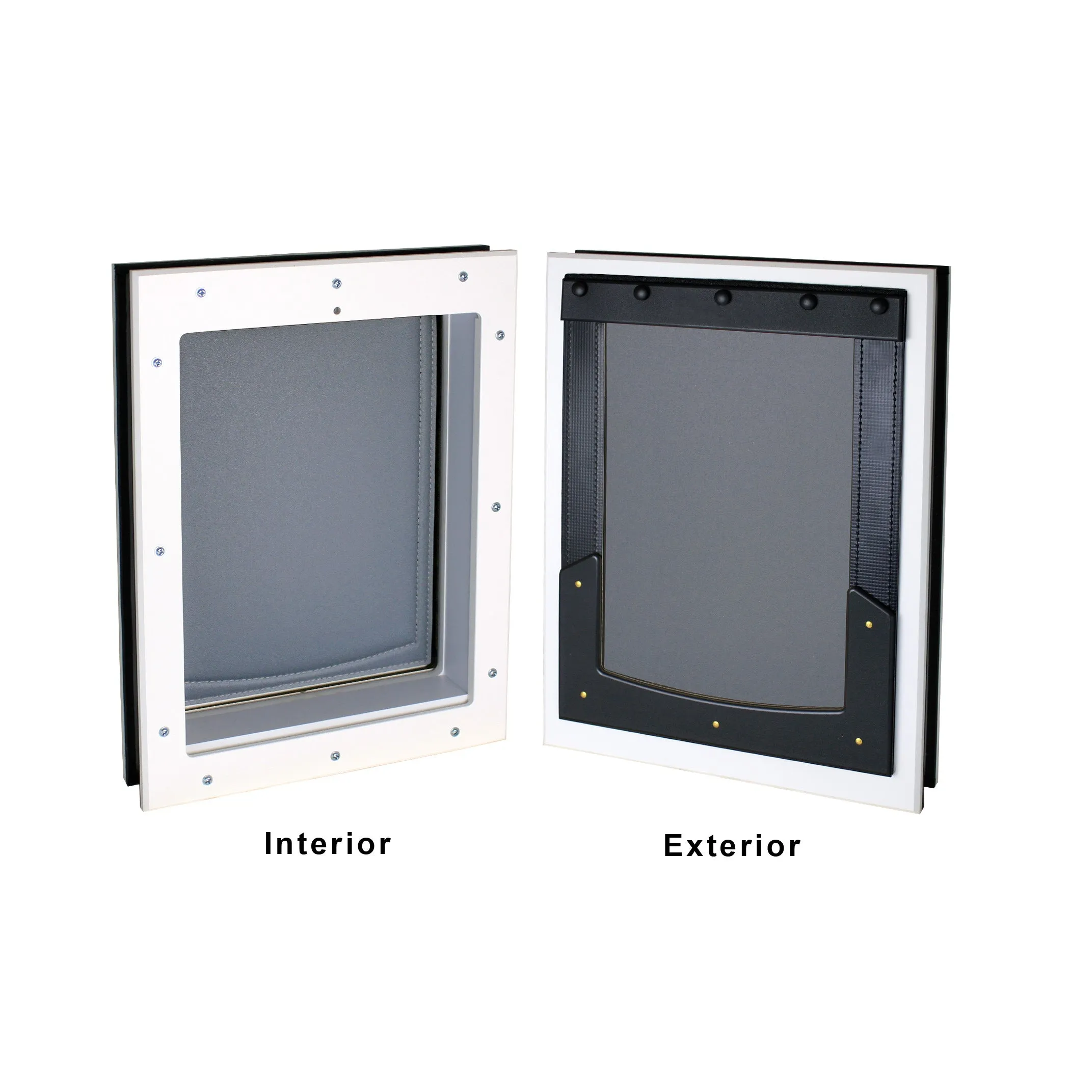 Energy Efficient Pet Door with Magnetic Flap