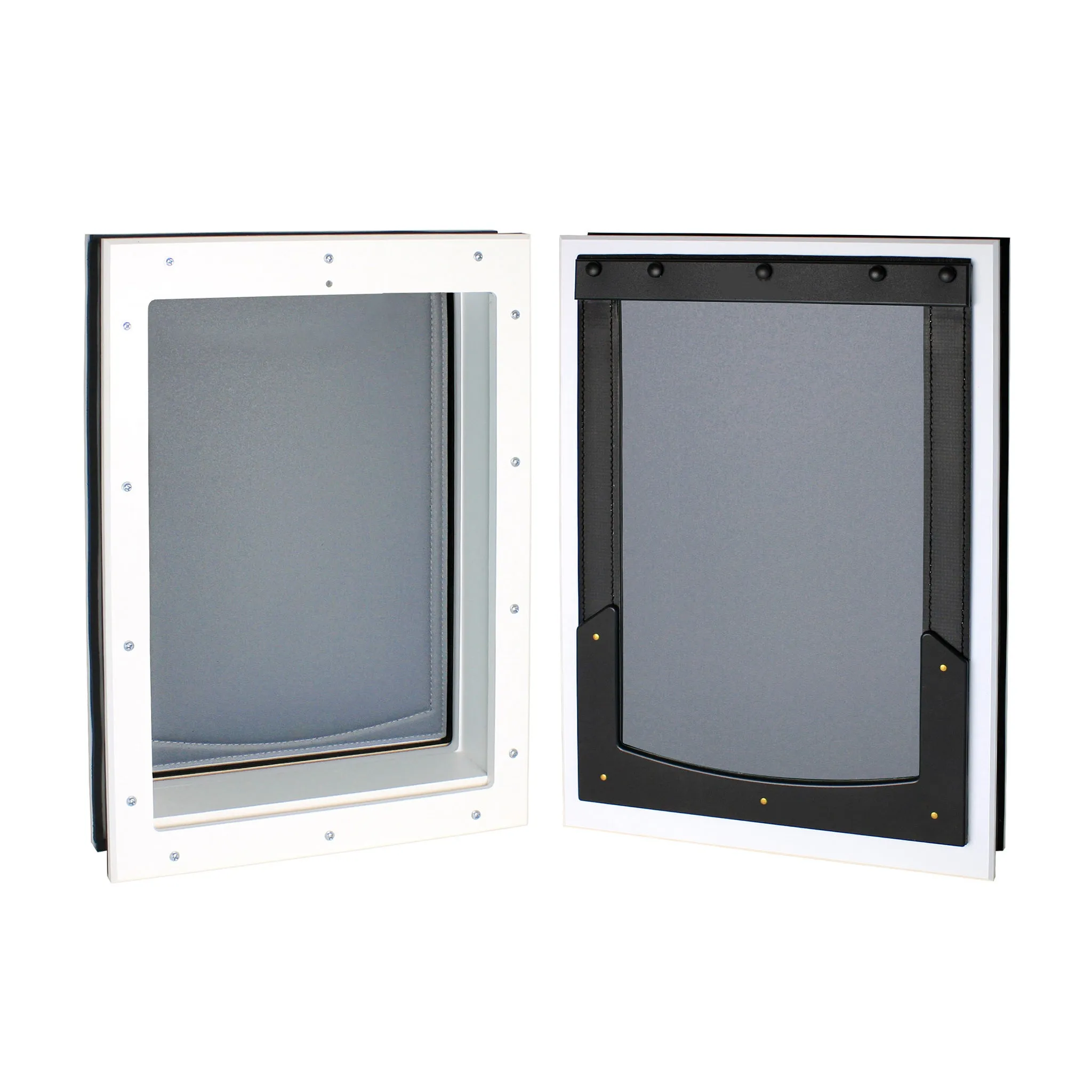 Energy Efficient Pet Door with Magnetic Flap