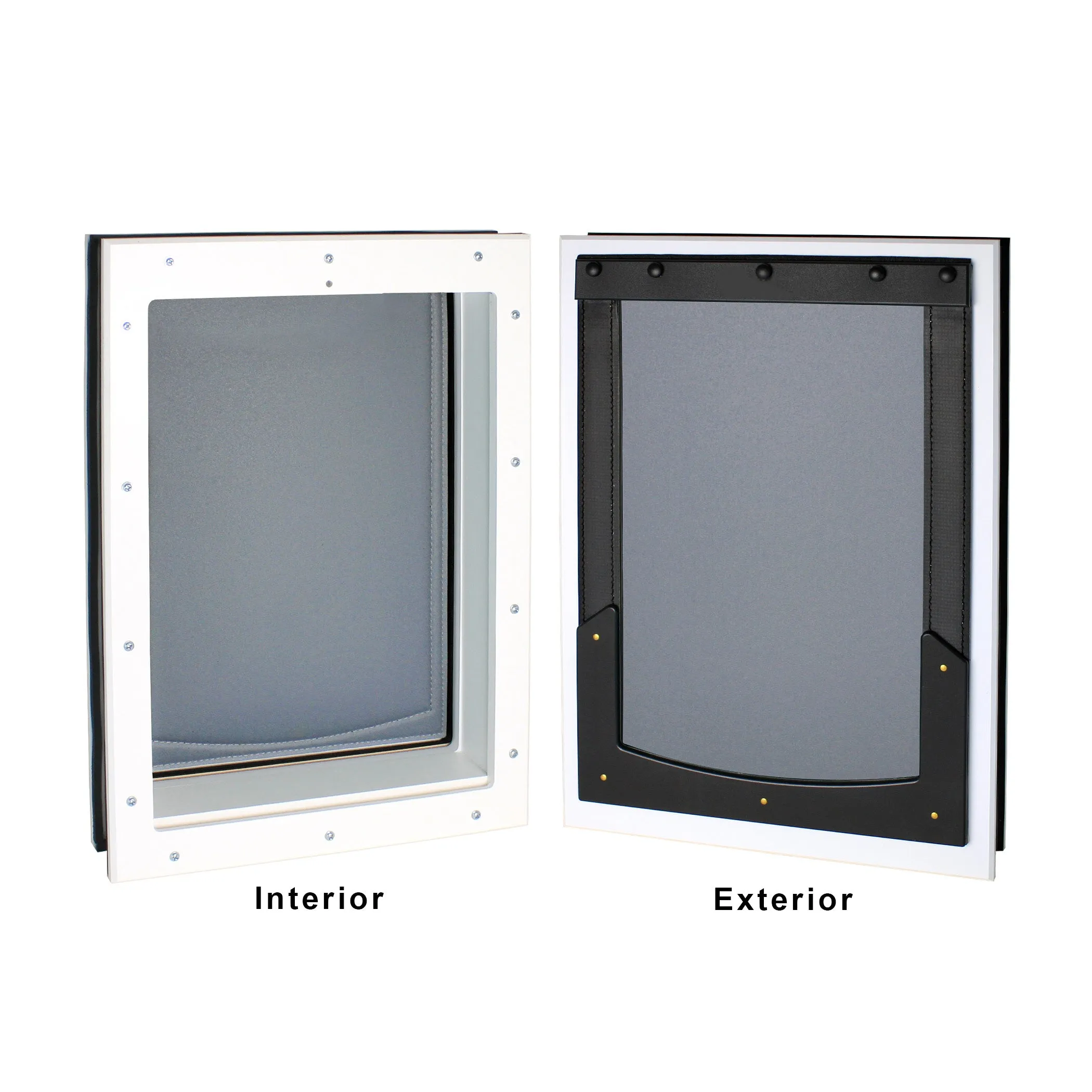Energy Efficient Pet Door with Magnetic Flap