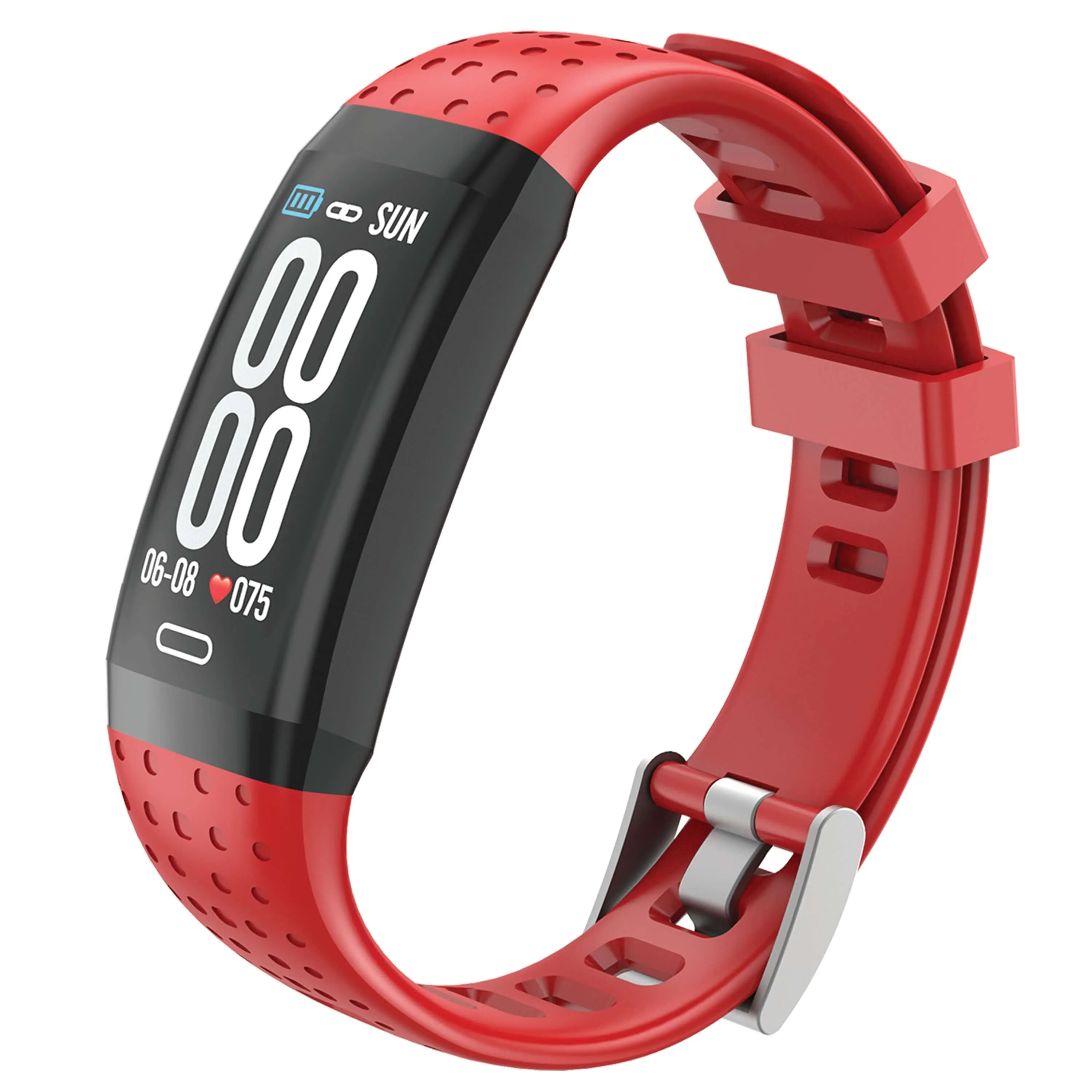 Fitness Band with Heart Rate & Blood Pressure Monitor