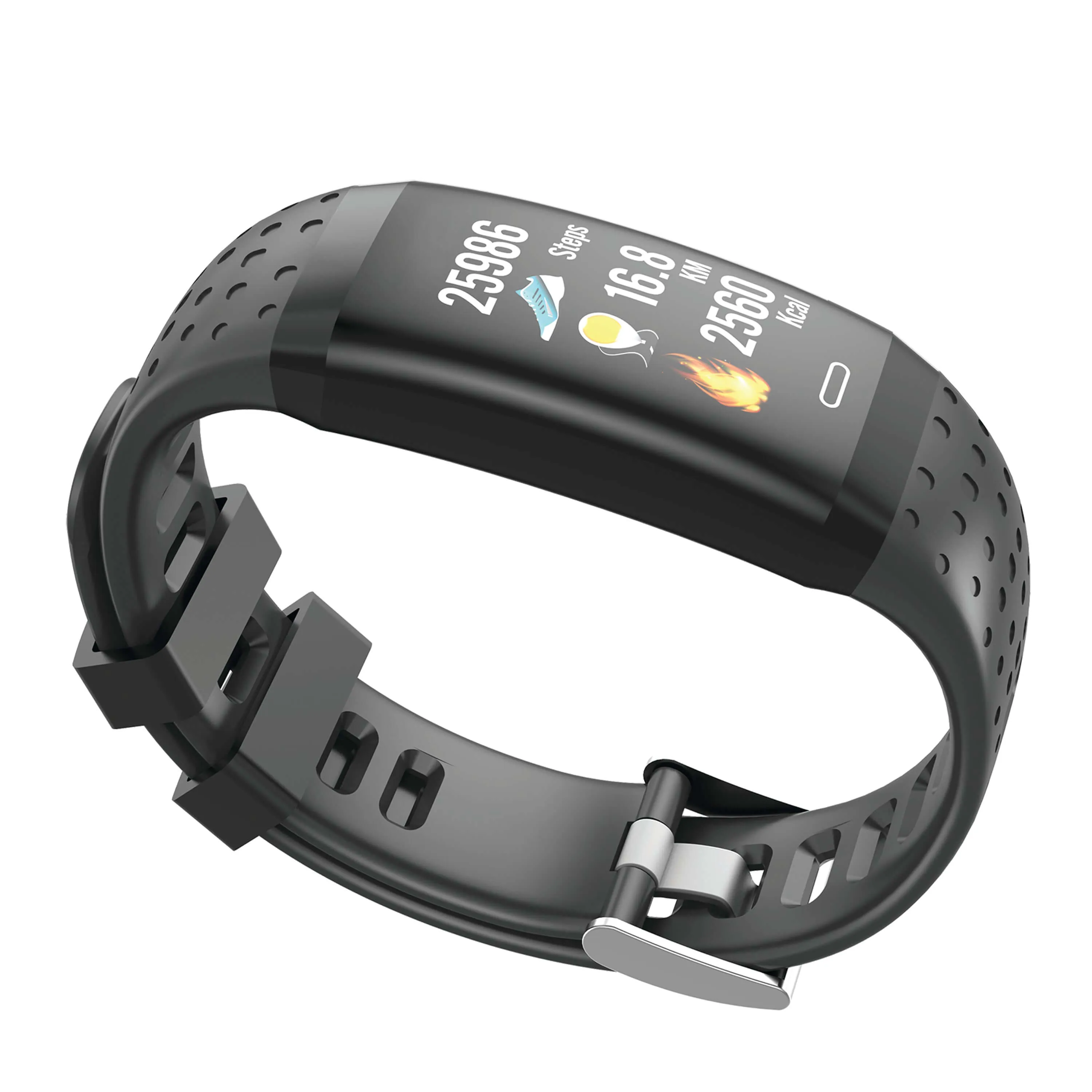 Fitness Band with Heart Rate & Blood Pressure Monitor