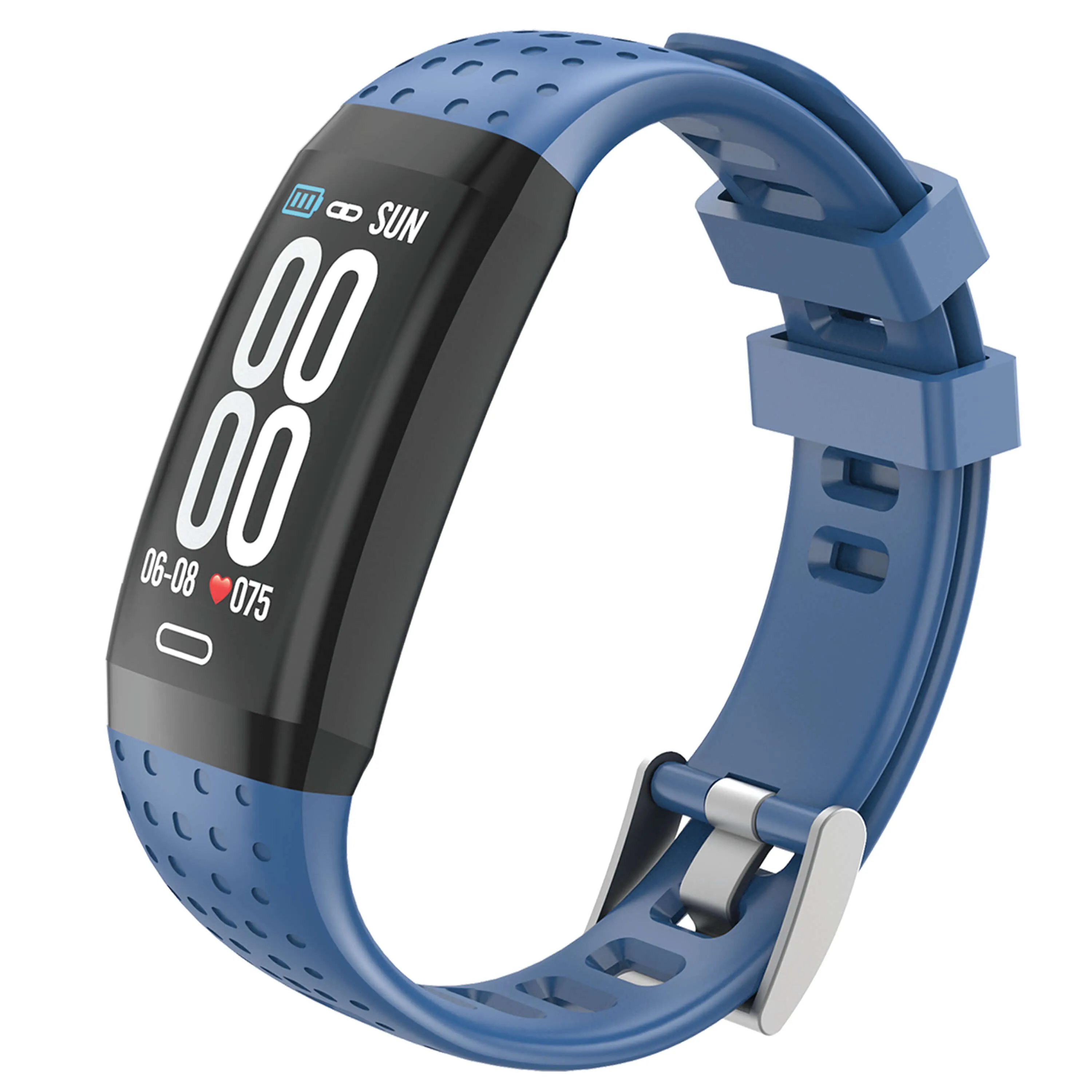 Fitness Band with Heart Rate & Blood Pressure Monitor