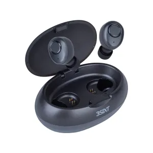 Fusion Studio True Wireless Bluetooth Built-in Mic Earbuds with Wireless Charging Case