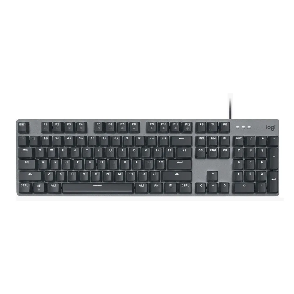 Gaming keyboard, wired Logitech K845, Red Switch, English layout, black