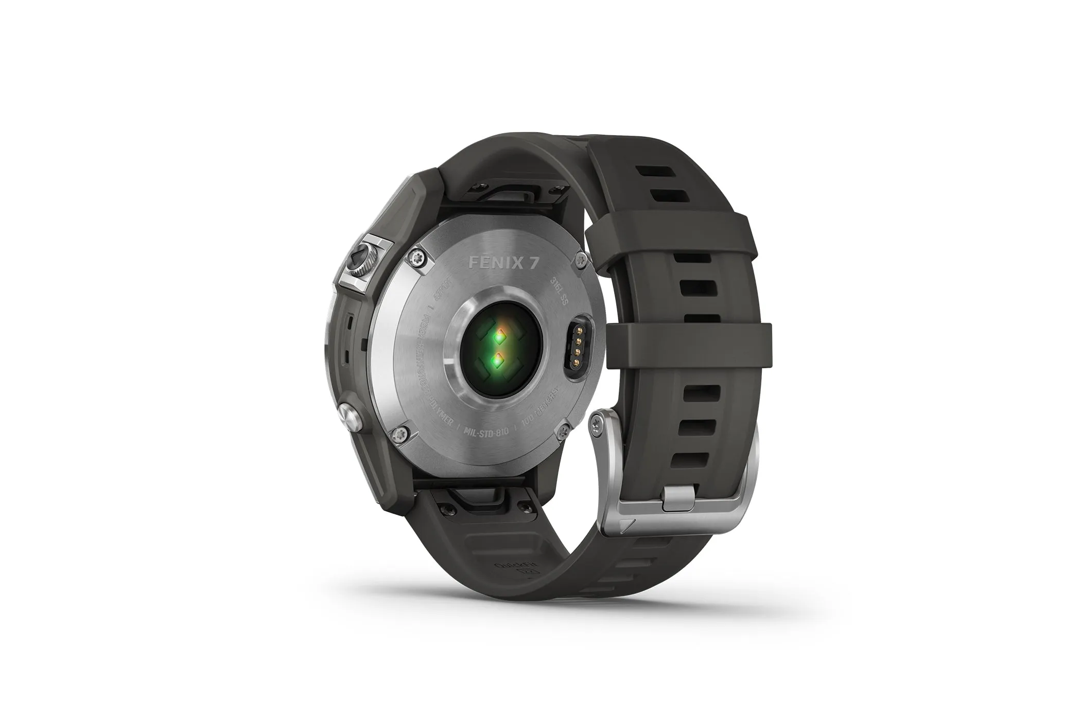 Garmin Fenix 7 Smartwatch Silver Graphite Band