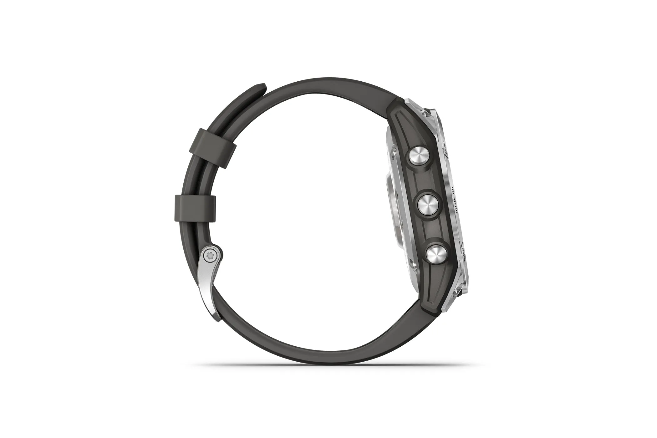 Garmin Fenix 7 Smartwatch Silver Graphite Band