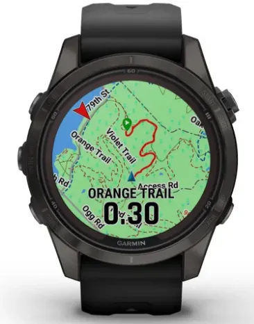 Garmin fēnix® 7S Pro – Sapphire Solar Edition 42 MM Multisport Smartwatch