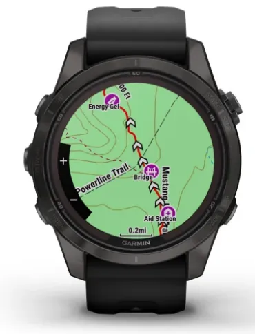 Garmin fēnix® 7S Pro – Sapphire Solar Edition 42 MM Multisport Smartwatch