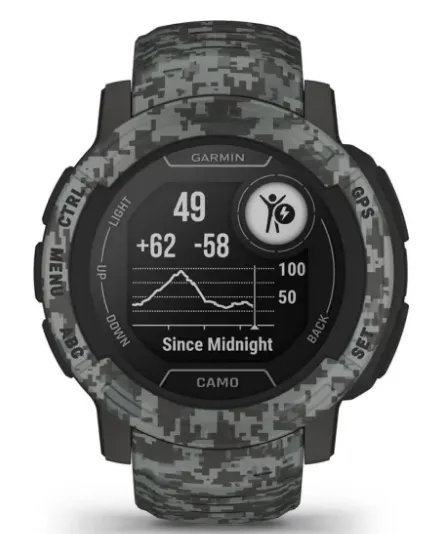 Garmin Instinct® 2 - Camo Edition 45 MM Rugged GPS Smartwatch