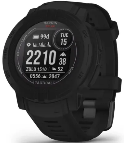 Garmin Instinct® 2 Solar - Tactical Edition 45 MM Rugged GPS Smartwatch