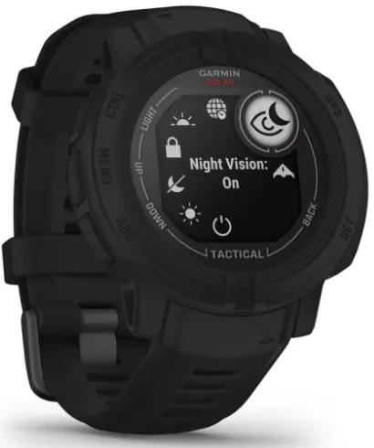 Garmin Instinct® 2 Solar - Tactical Edition 45 MM Rugged GPS Smartwatch