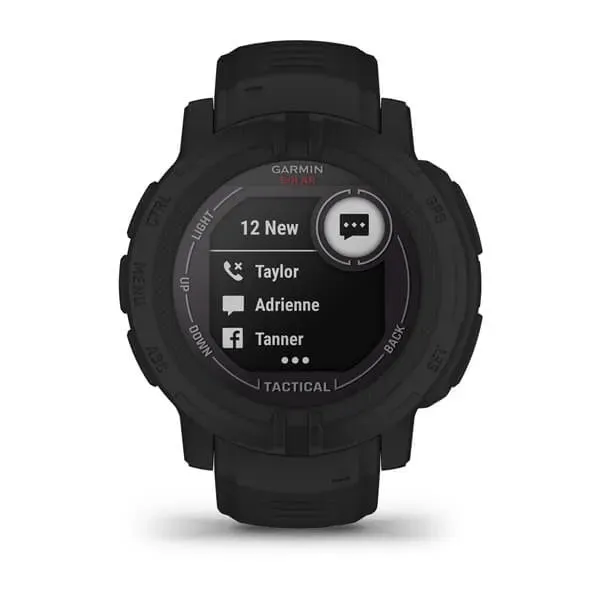 Garmin Instinct 2 Solar - Tactical Edition | Rugged GPS Smartwatch