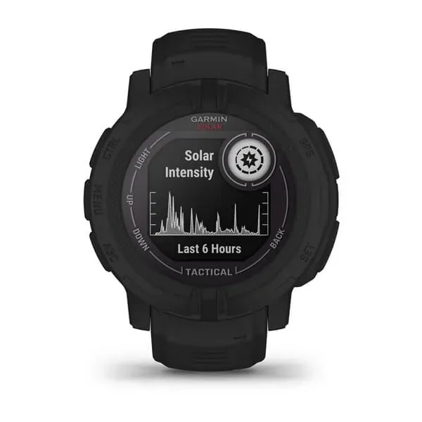 Garmin Instinct 2 Solar - Tactical Edition | Rugged GPS Smartwatch