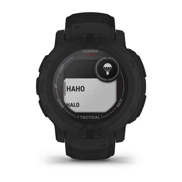 Garmin Instinct 2 Solar - Tactical Edition | Rugged GPS Smartwatch