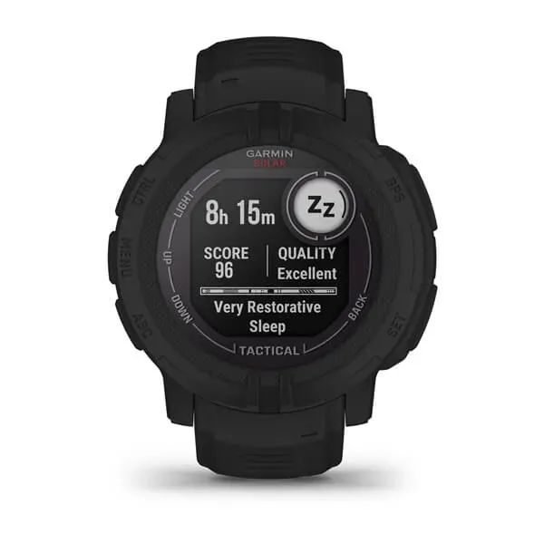 Garmin Instinct 2 Solar - Tactical Edition | Rugged GPS Smartwatch